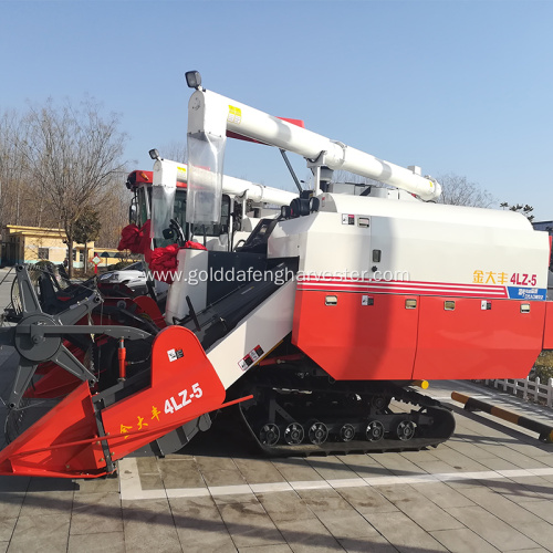 fuel-efficient updated control system rice combine harvester